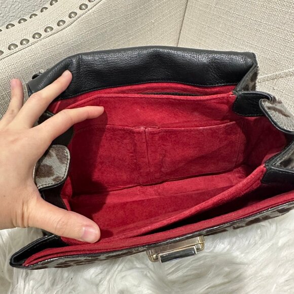 Bally Horsehair Leopard-Pattern Bag - Picture 8 of 15